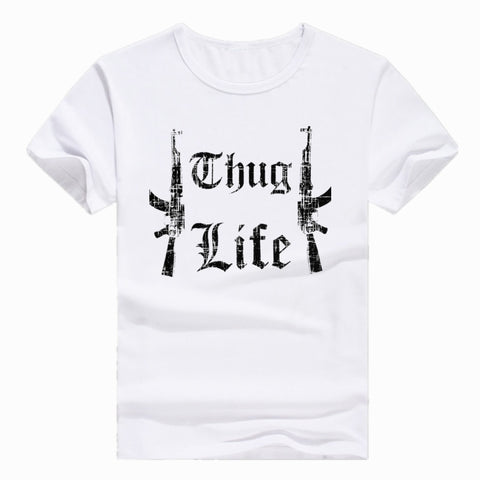 Thug Life Tupac Short sleeve T-shirt