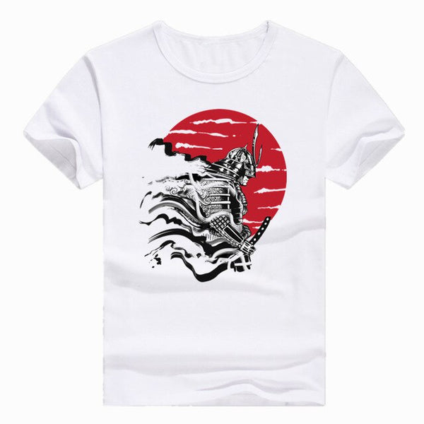 Japan Samurai Warrior Short sleeve T-shirt