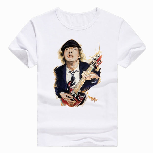Angus Young AC/DC Short sleeve T-shirt