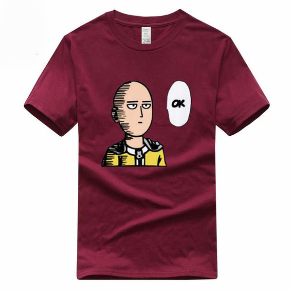 One Punch Man 100% Cotton Short sleeve T-shirt