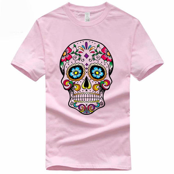 Petal Skull 100% Cotton Short sleeve T-shirt